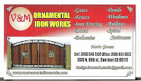 Gallery image 2 — ornamental iron design V & M Ornamental Iron Works