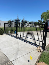 About residential iron fence California