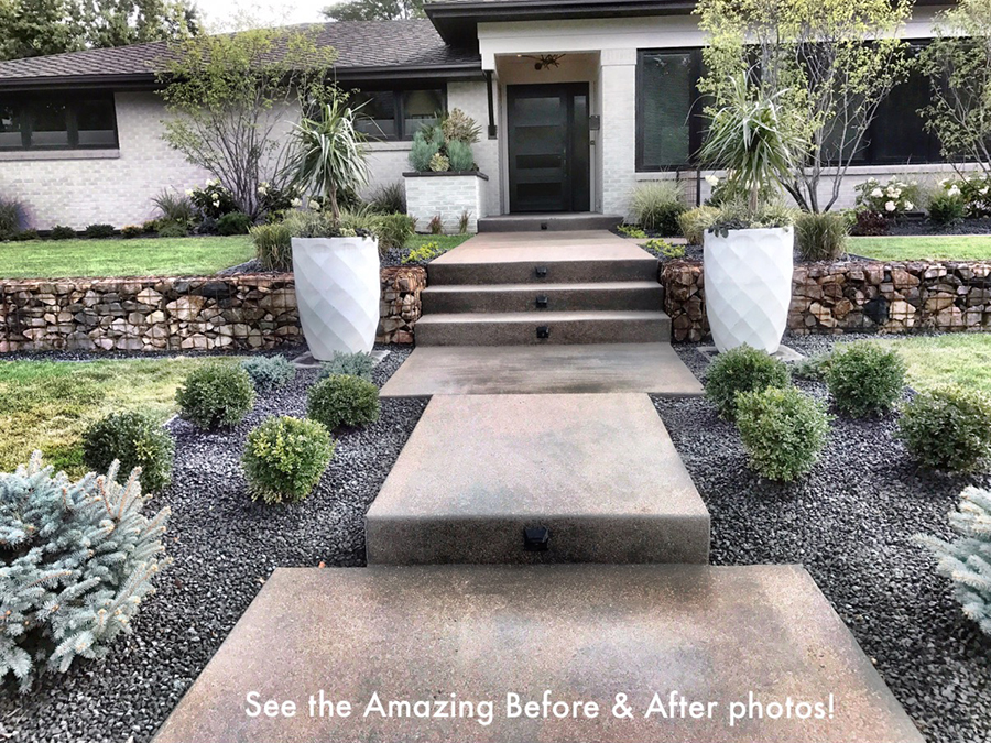 Gallery image 8 — front yard makeover Stonegate Gardens