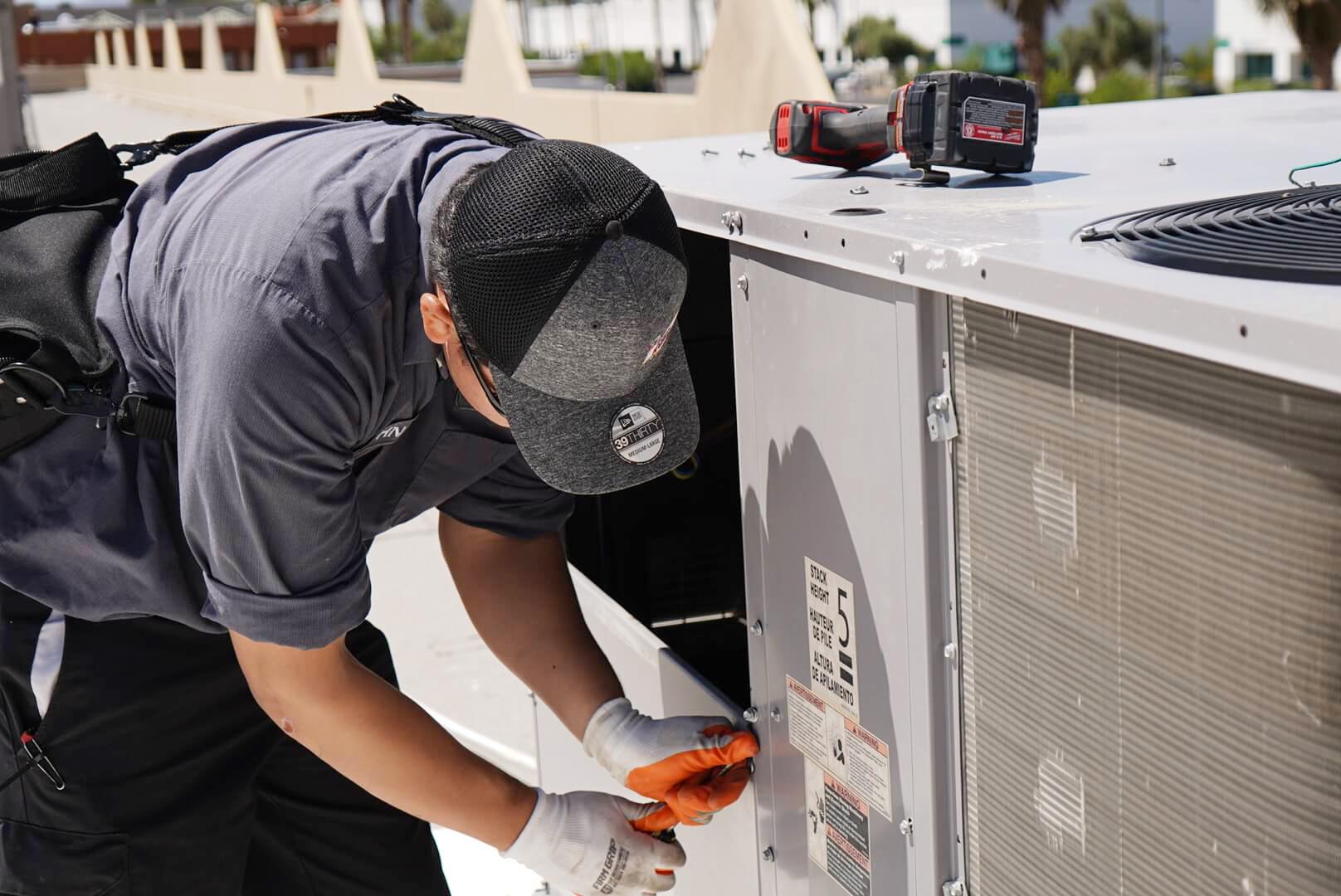 Gallery image 4 — central AC installation Henderson