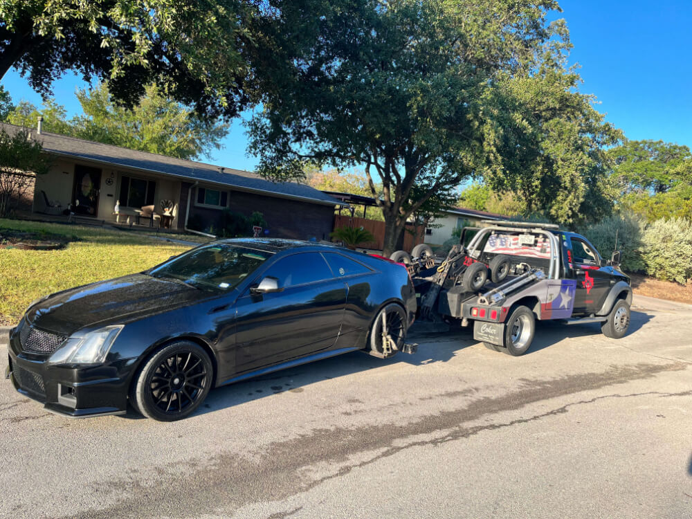 jumpstart service in Texas Patriot Towing