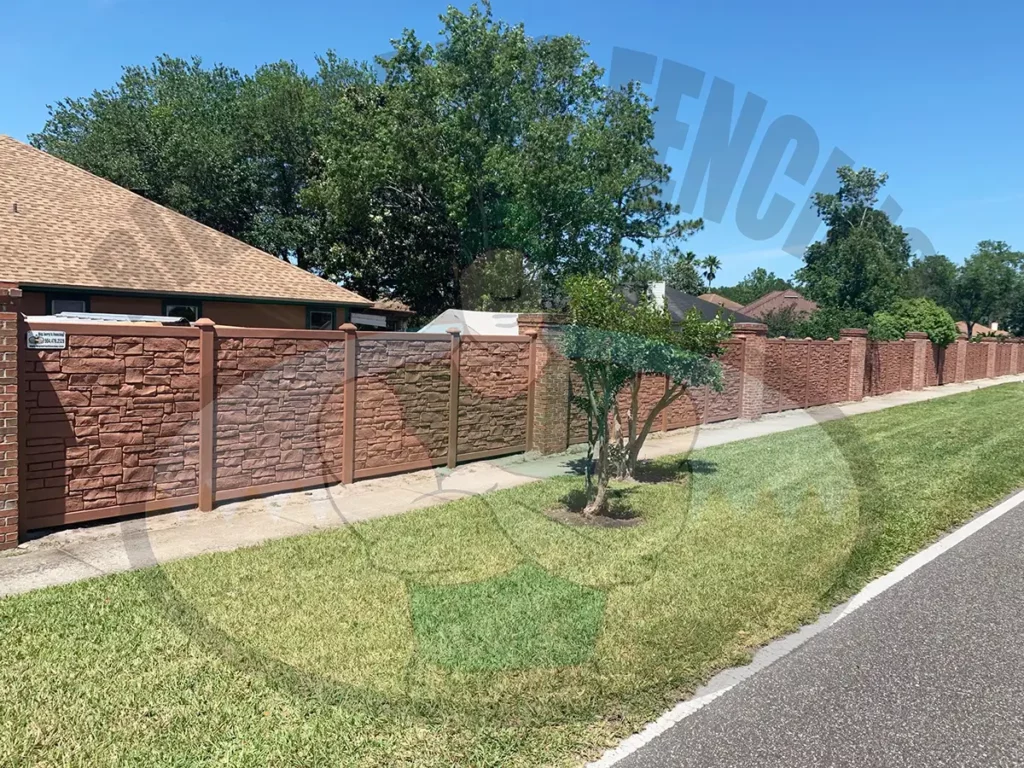 Gallery image 2 — vinyl fence installation Greensboro