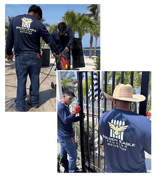 temporary fence rental Clearwater