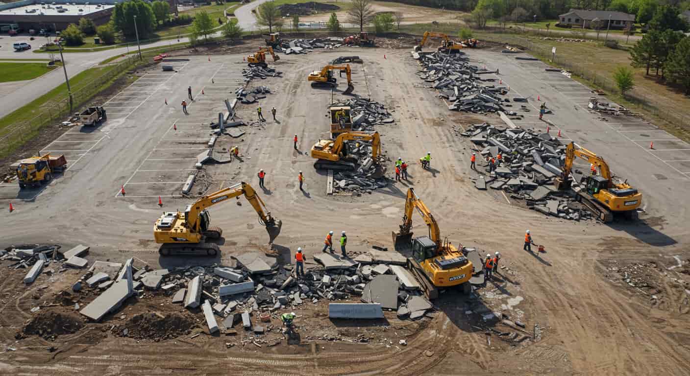 concrete driveway removal NY