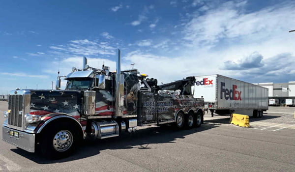 winter rescue towing Parker
