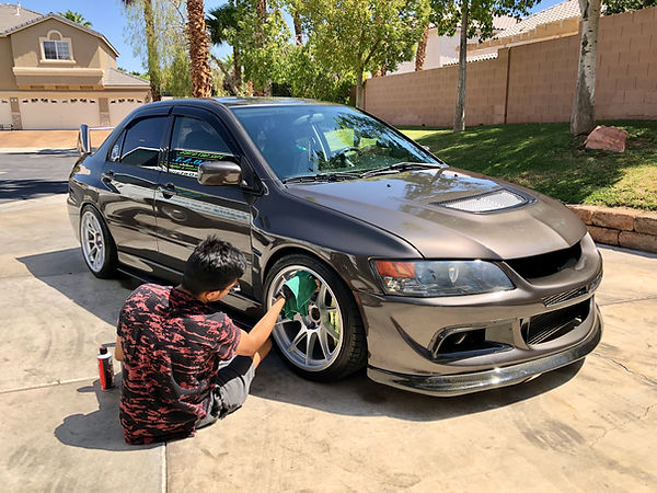 exterior car detailing Las Vegas