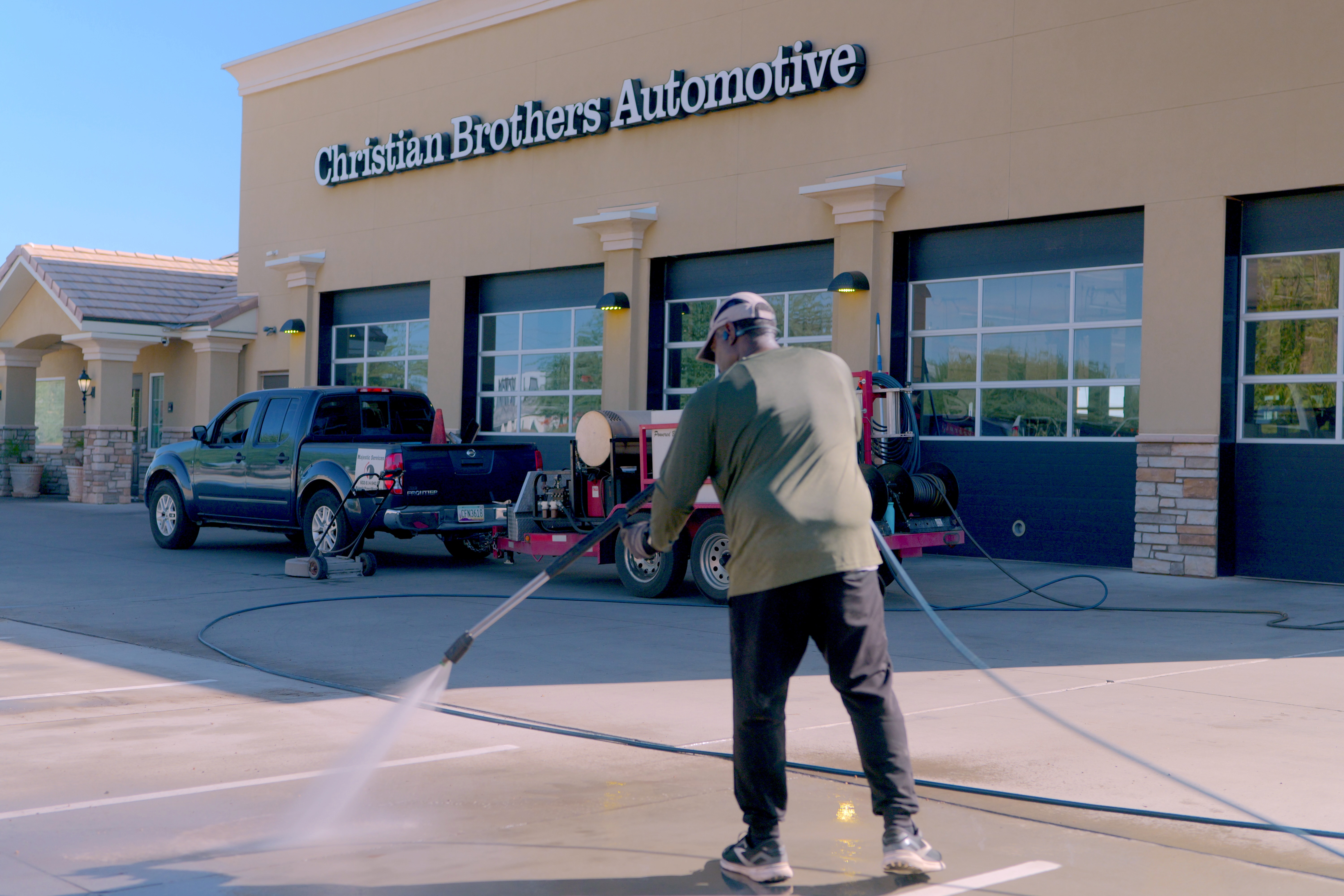 About eco-friendly pressure washing Avondale