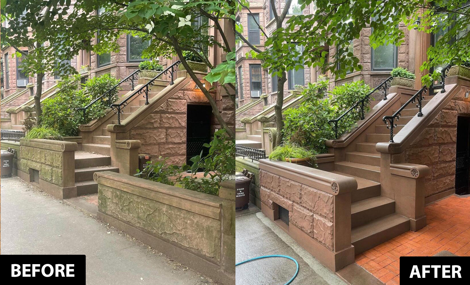 Gallery image 6 — residential pressure washing Queens