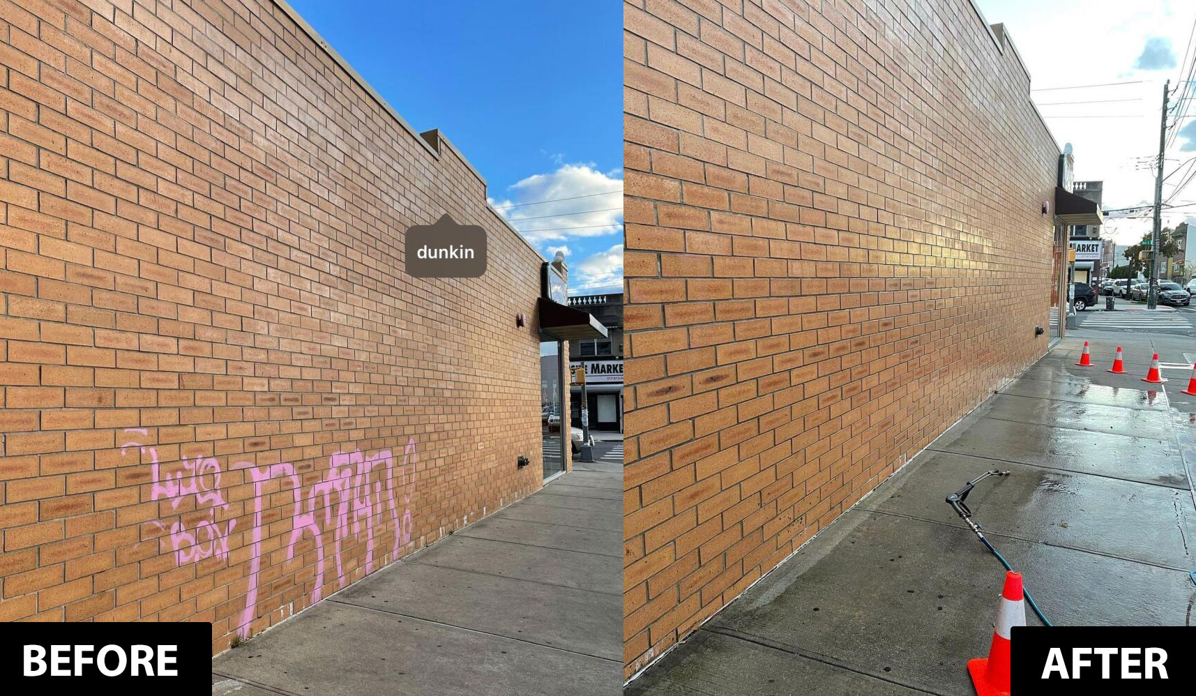 Gallery image 8 — residential pressure washing Queens