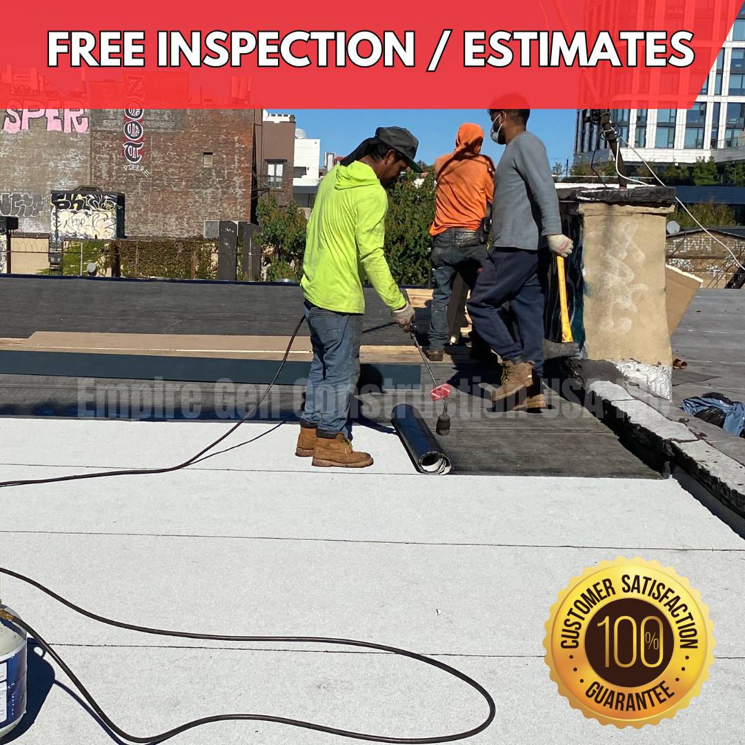 rubber roof contractors NY NY