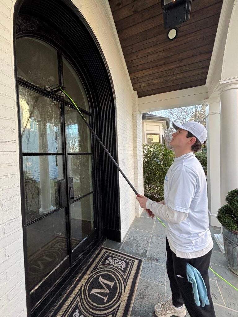 About residential window washing Flow Window Cleaning
