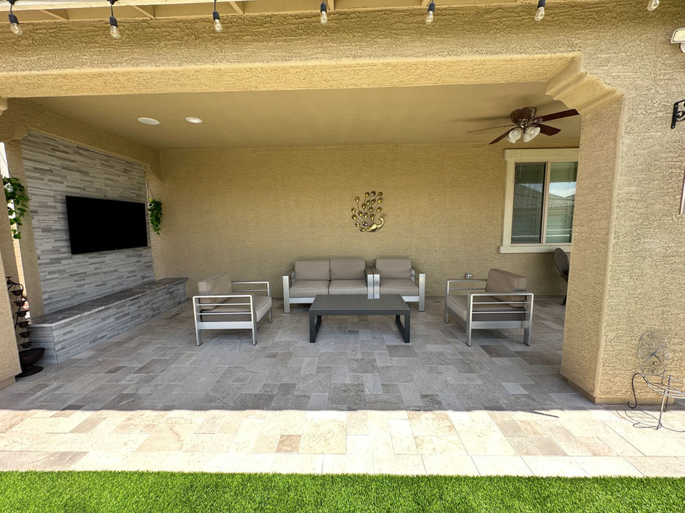 About walkway installation Arizona turf