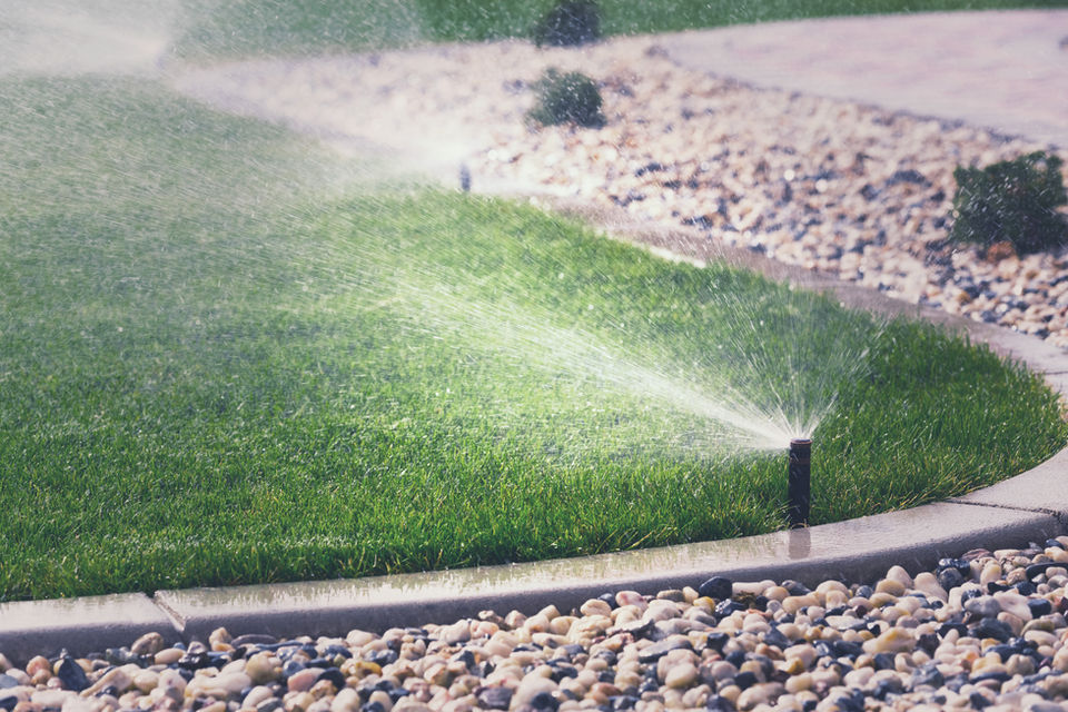 walkway installation Arizona turf