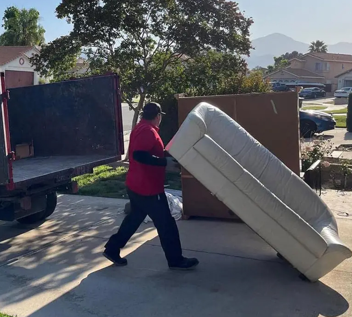 About construction debris removal Brea