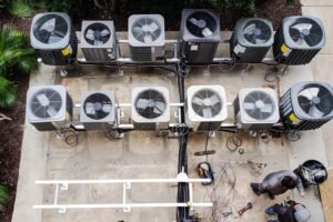 central air conditioning installation Ridge