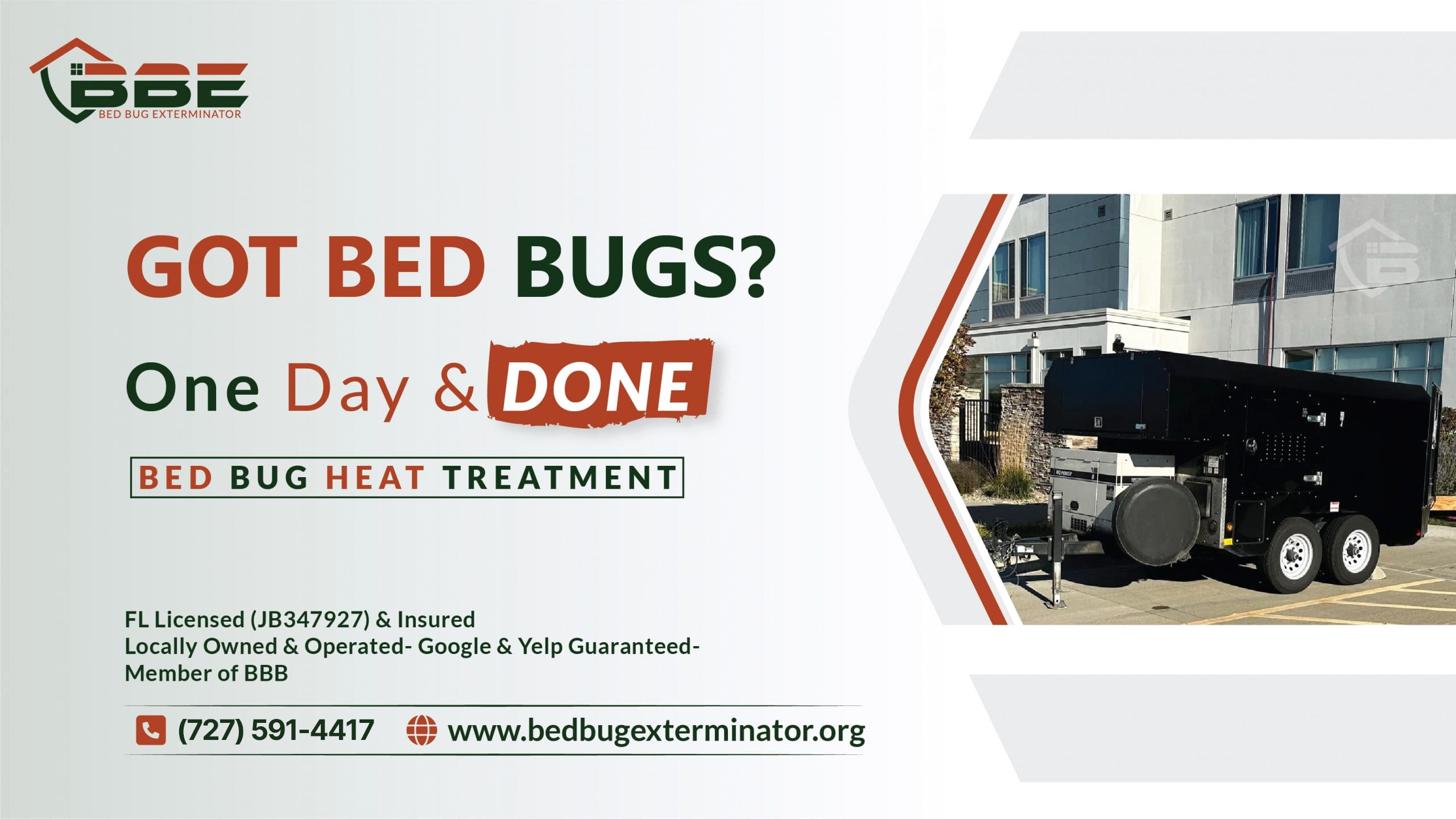 About residential bed bug removal Tampa
