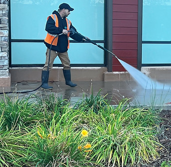 Gallery image 9 — parking garage cleaning Ascend Pressure Washing