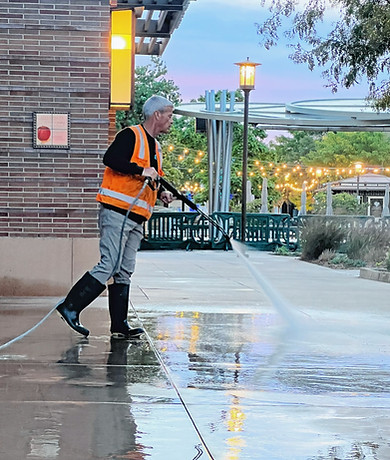 About parking garage cleaning Ascend Pressure Washing