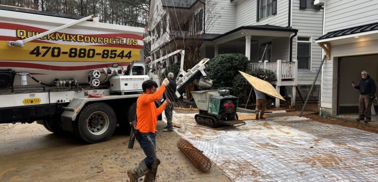 small batch concrete delivery Acworth