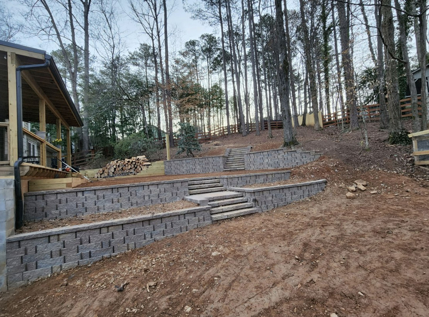 Gallery image 8 — retaining wall construction Acworth, GA