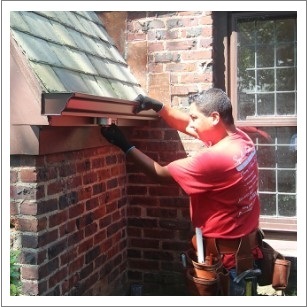 Gallery image 8 — copper gutter installation Fairfield County, Connecticut