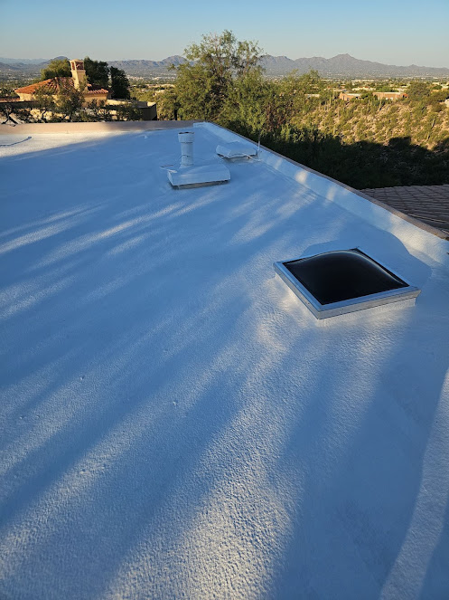 About foam roof repair near me