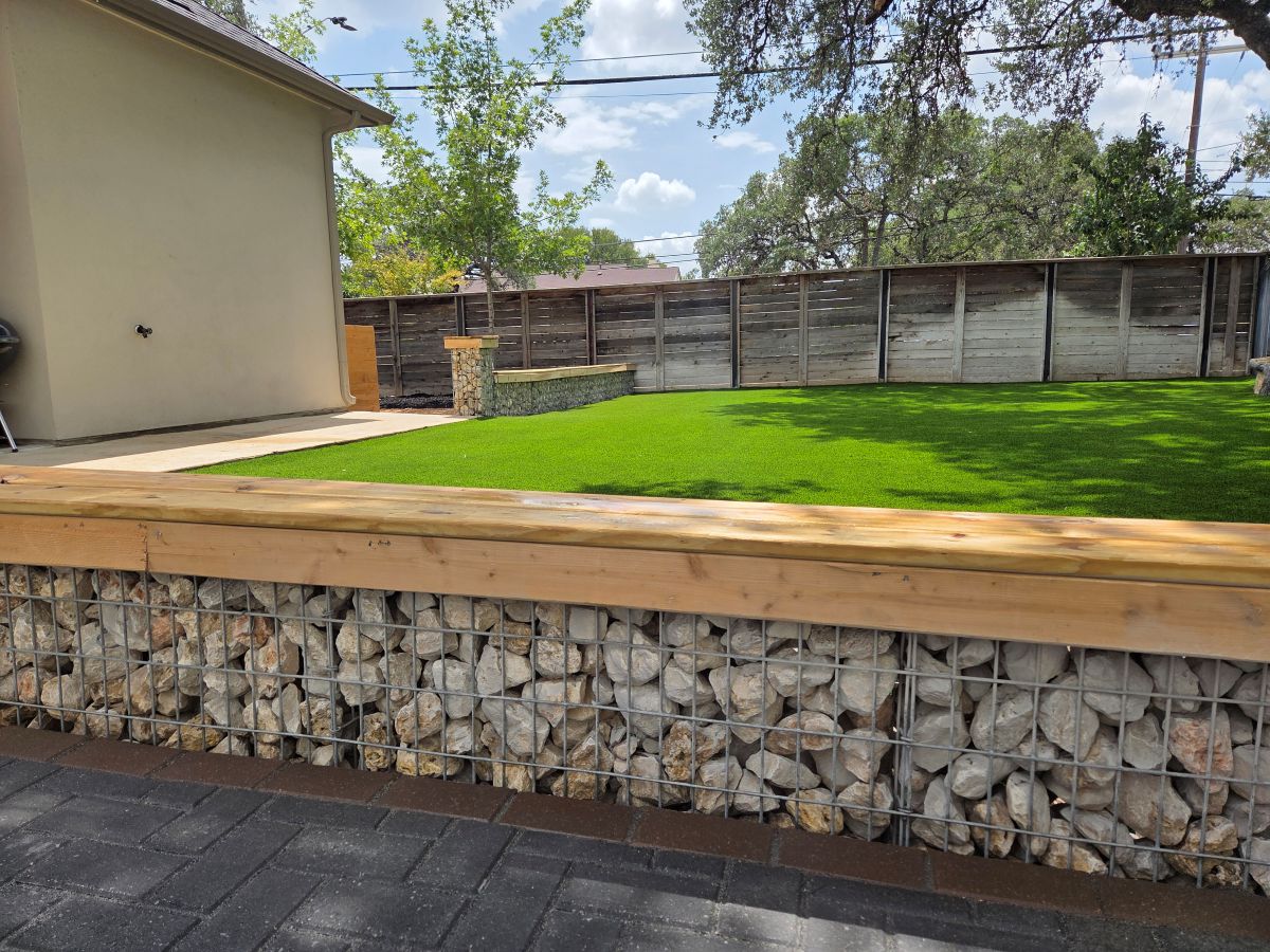 Gallery image 2 — artificial turf installation Stone Oak, TX