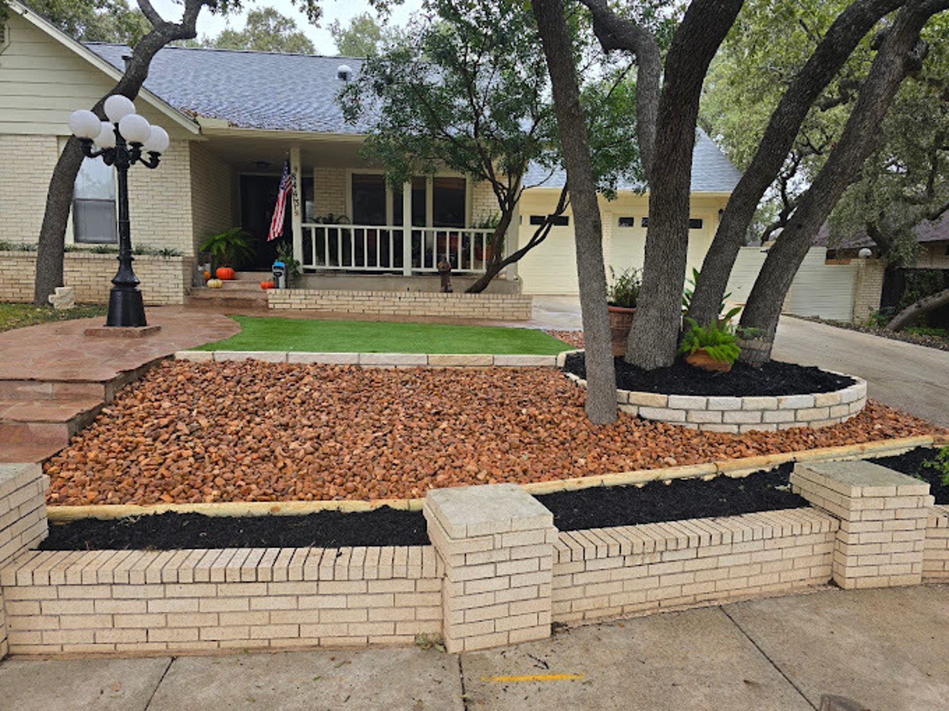Texas weather landscaping San Antonio