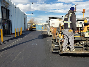 industrial site paving contractor near me