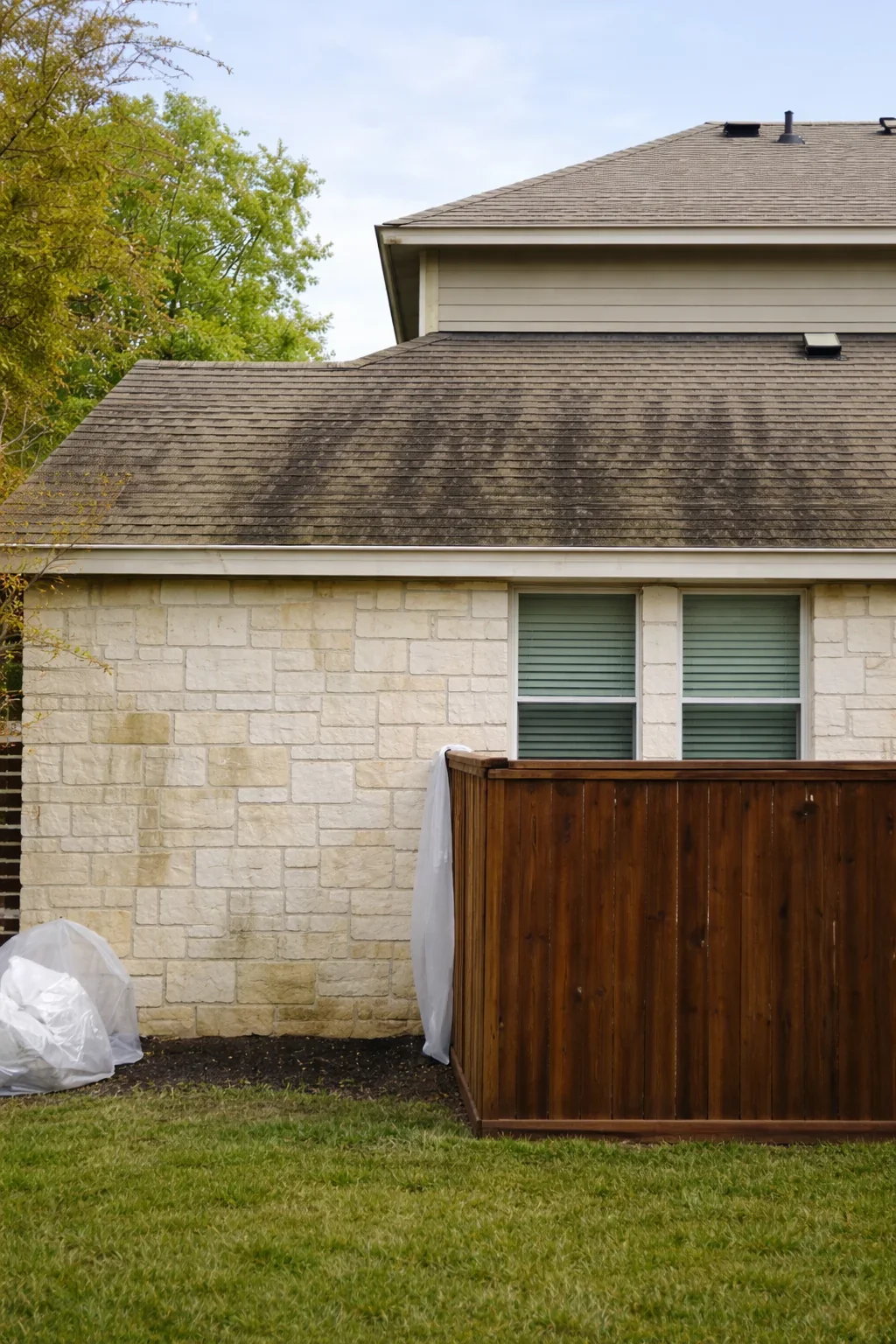 Gallery image 1 — algae removal Austin roof