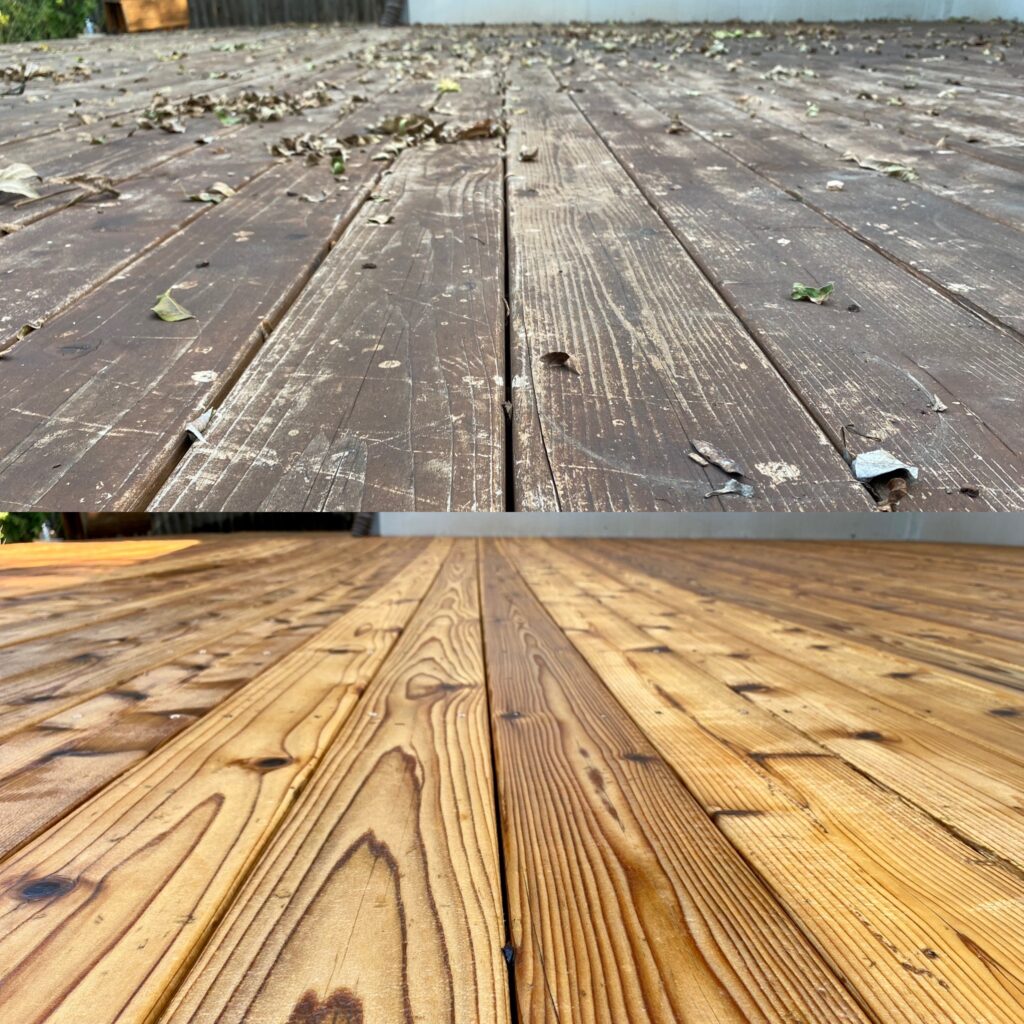 About deck and fence cleaning Austin