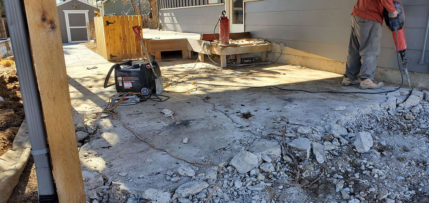 Gallery image 2 — concrete demolition and repour Phoenix