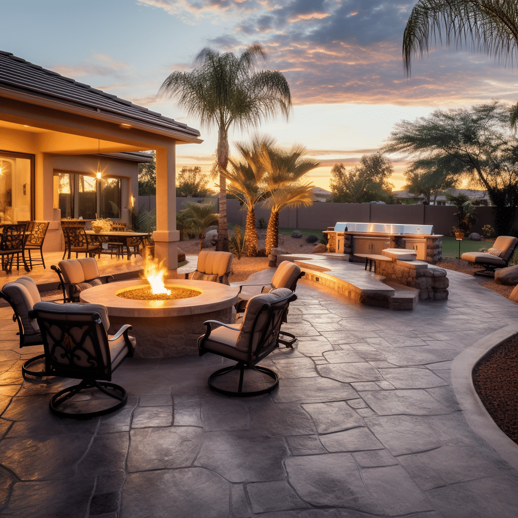 Gallery image 2 — concrete patio installation near me