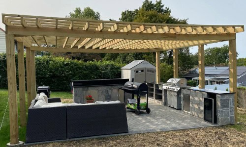 Gallery image 4 — patio construction in Larchmont
