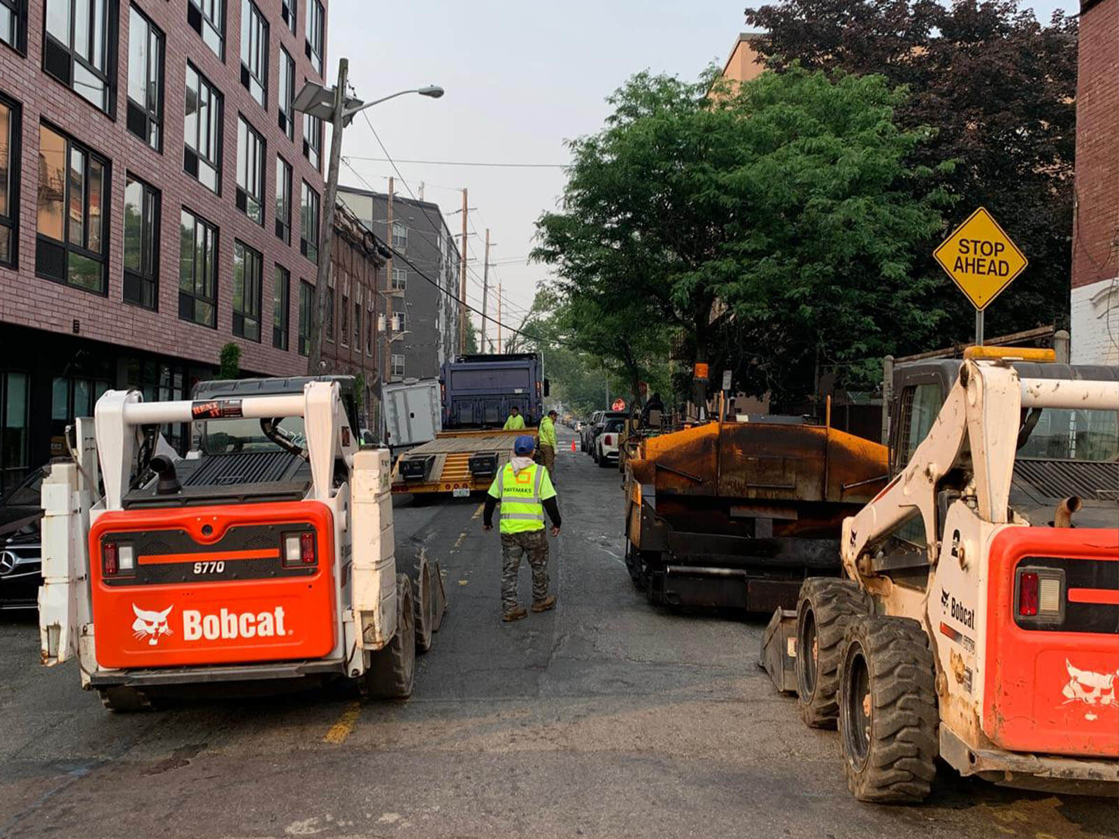 Gallery image 17 — pavement marking and striping Fort Lee