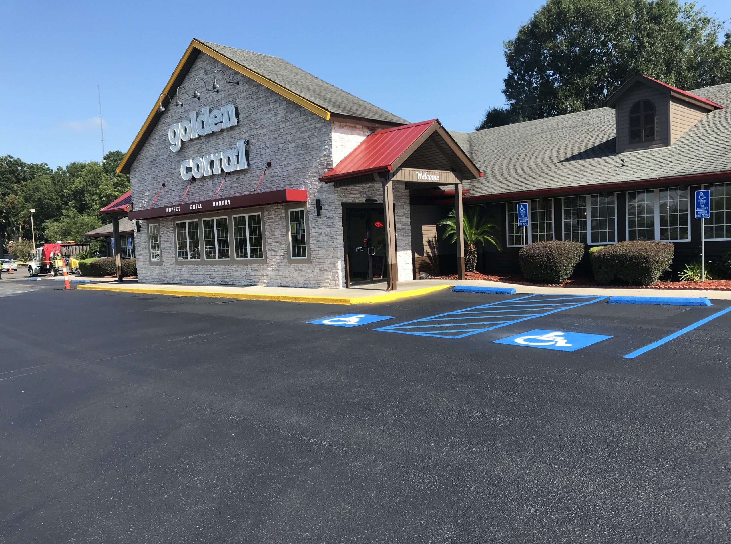 Gallery image 8 — commercial parking lot paving Katy