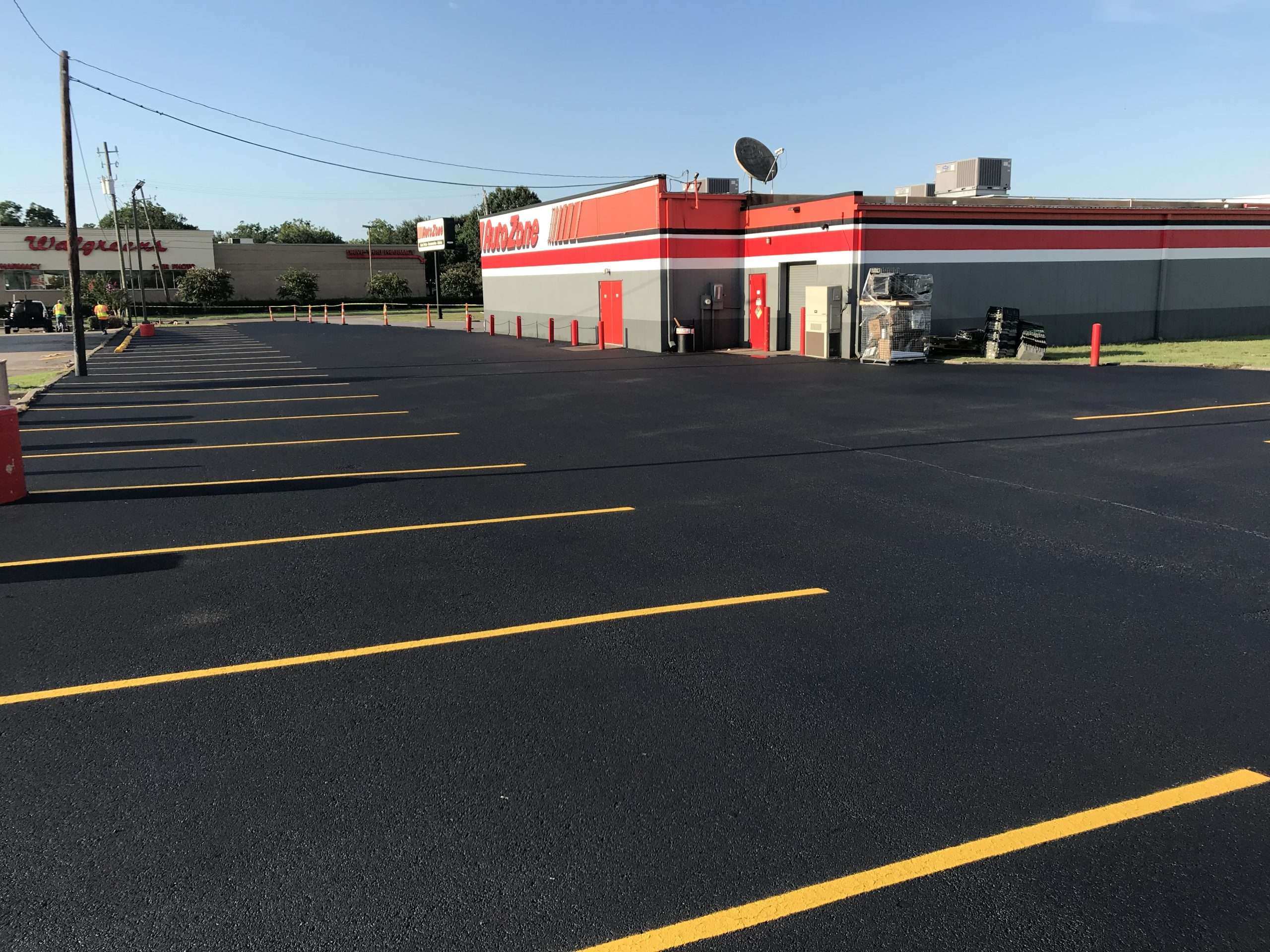 Gallery image 6 — commercial parking lot paving Katy