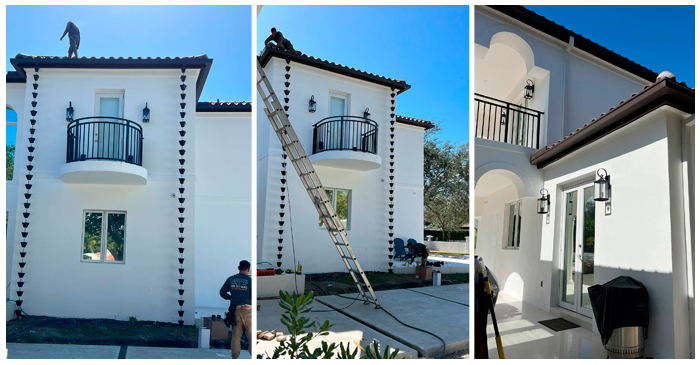 residential gutter repair Miami