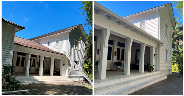 Gallery image 1 — residential gutter repair Miami