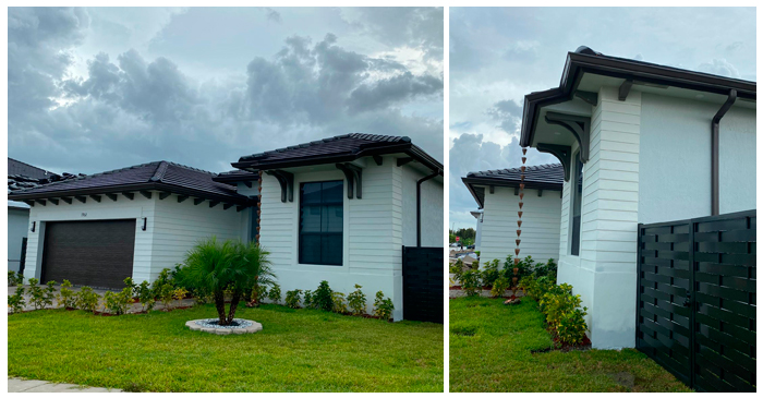 Gallery image 3 — residential gutter repair Miami