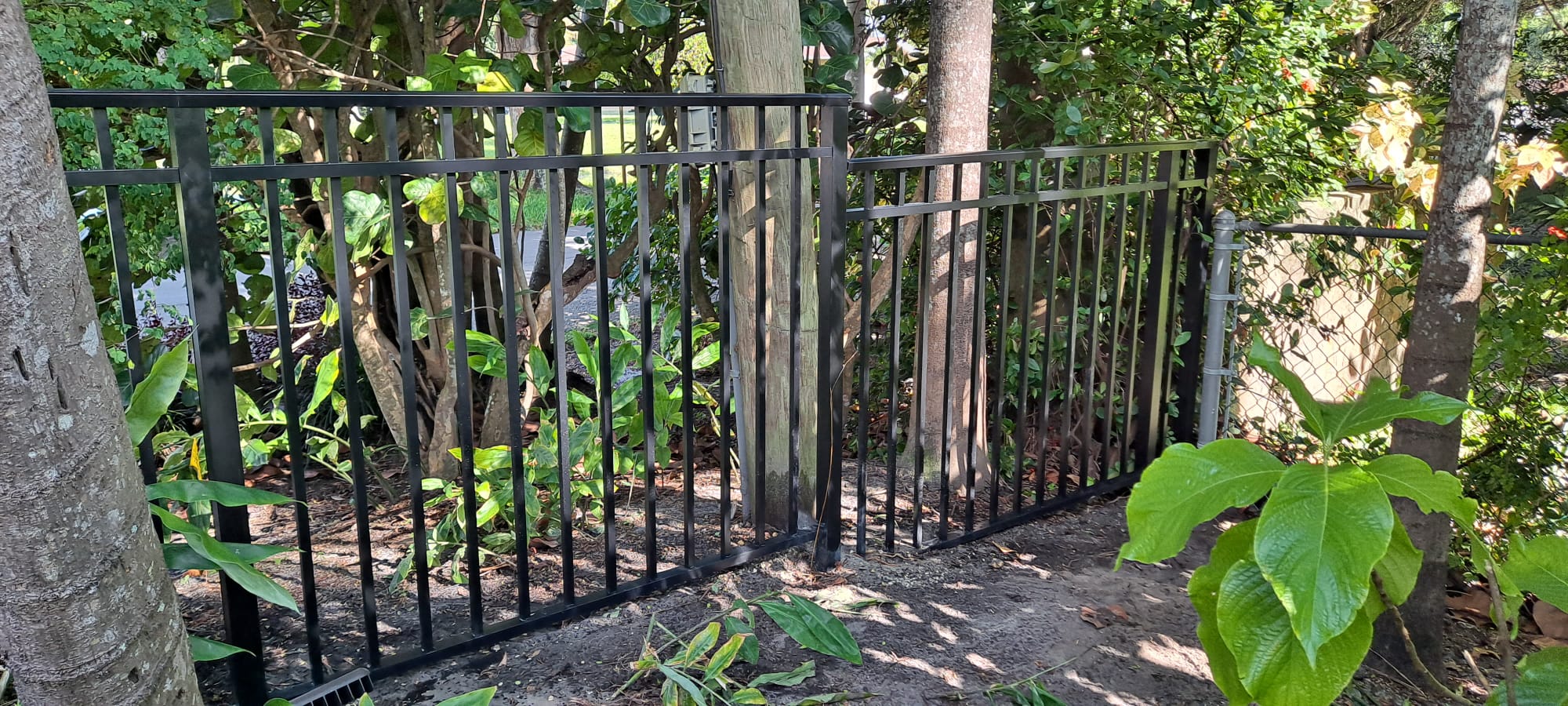Gallery image 1 — wood fence installation Palm Beach County