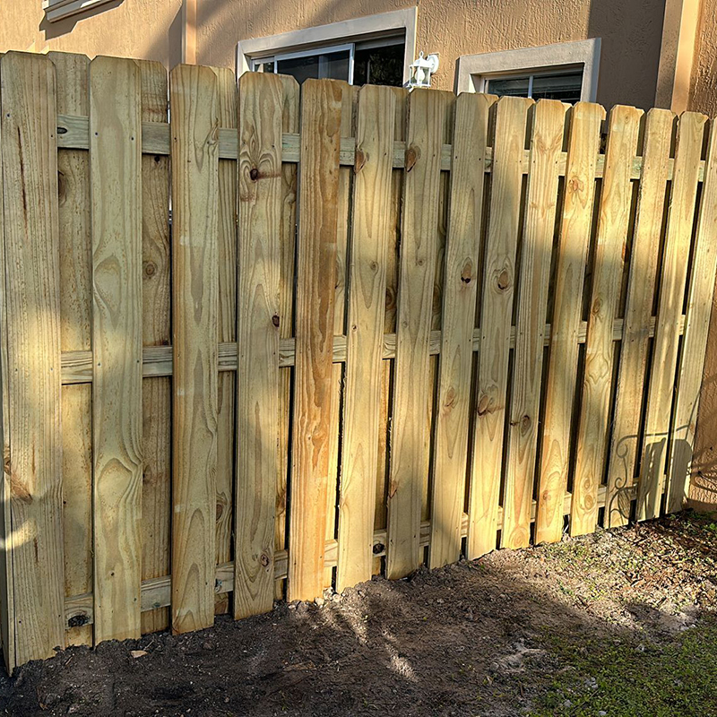 Gallery image 5 — wood fence installation Palm Beach County
