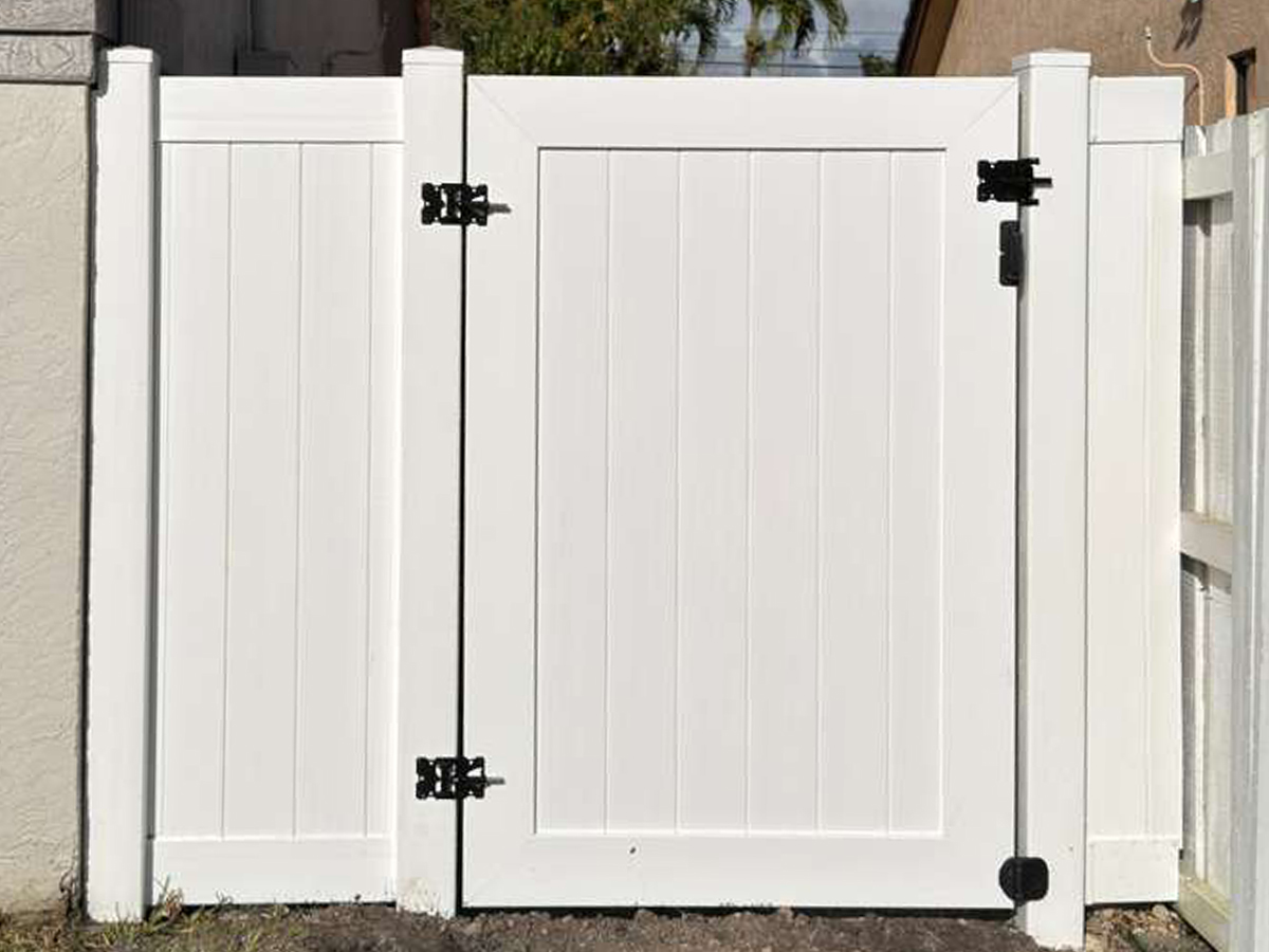Gallery image 6 — wood fence installation Palm Beach County