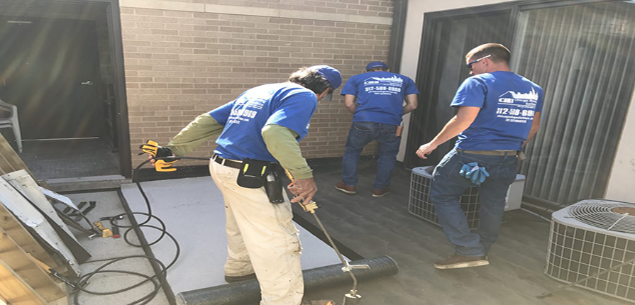 roof snow removal Chicago