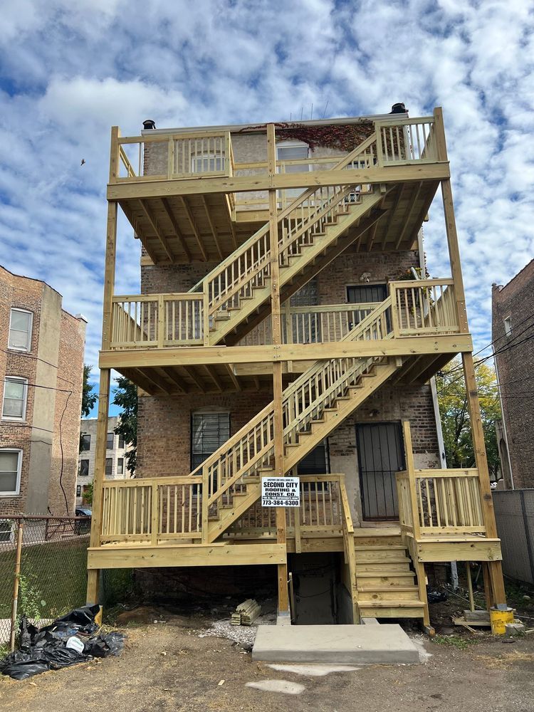 porch construction in Chicago, IL