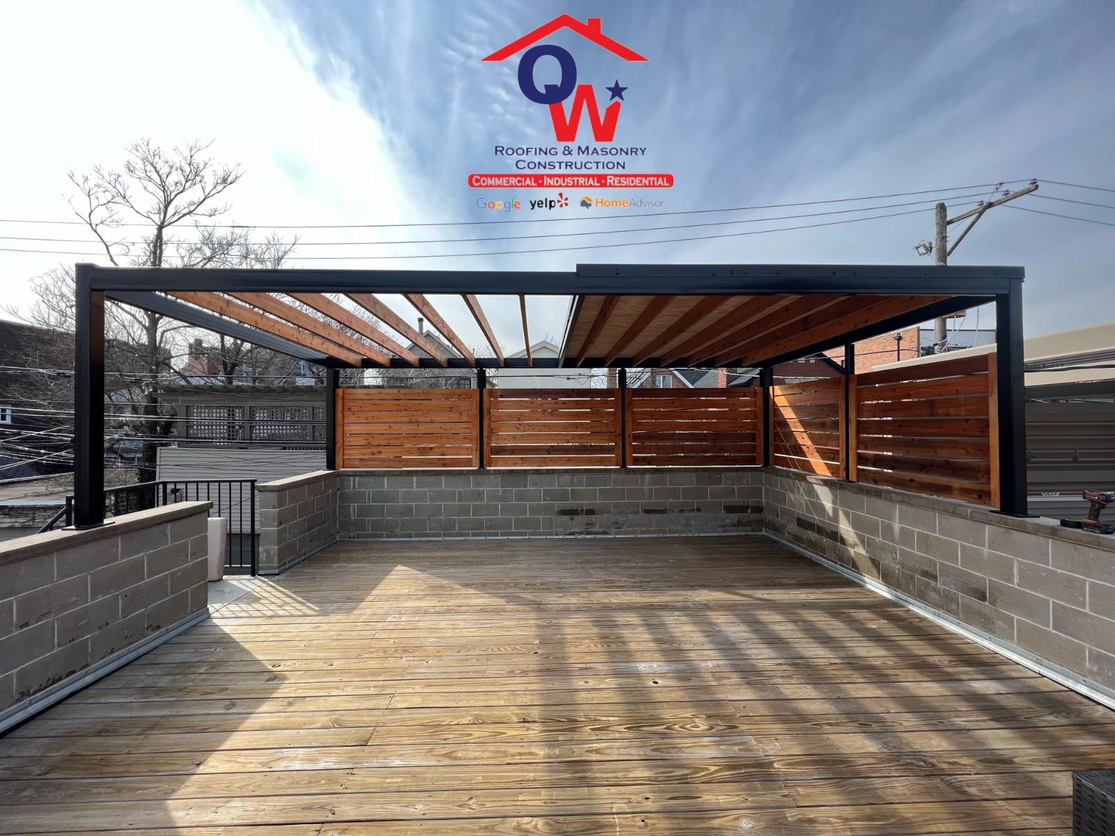 About flat roof installation Chicago