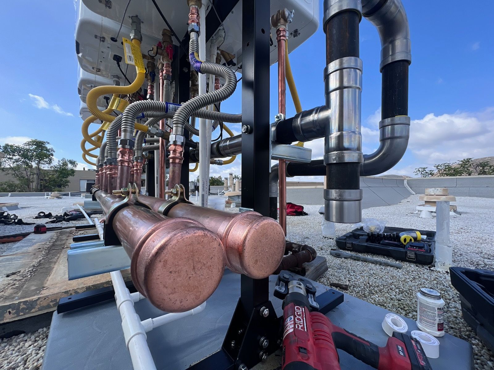 Gallery image 1 — radiant heating installation San Diego County