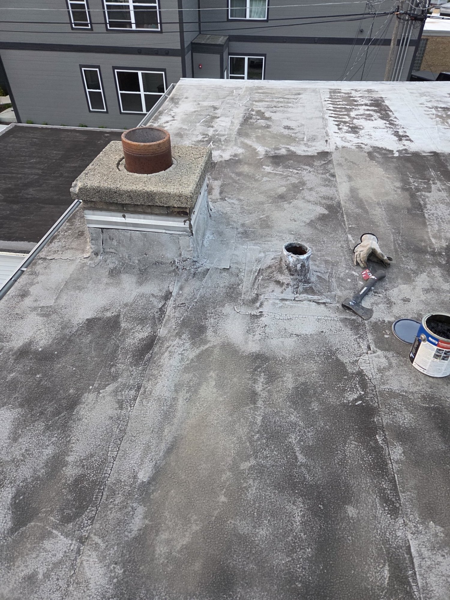 Gallery image 5 — TPO roof installation in Chicagoland