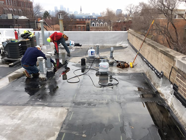 Gallery image 2 — commercial flat roofing Chicago