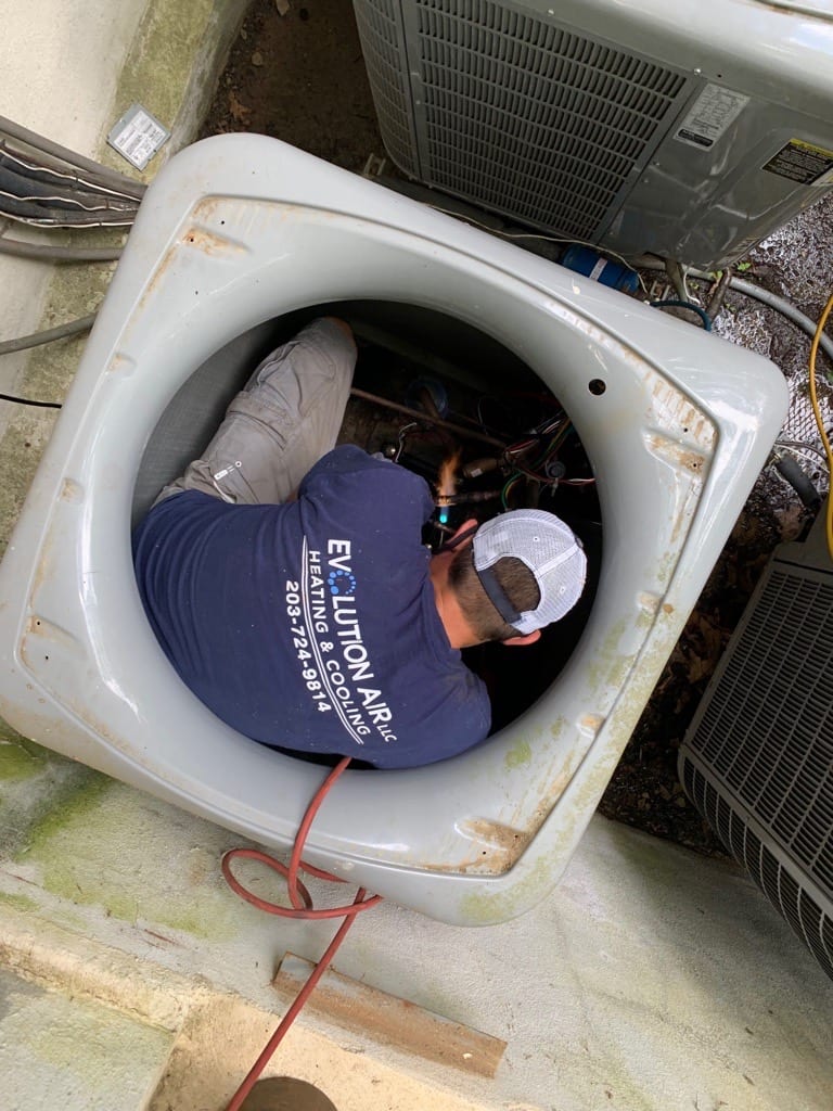 seasonal HVAC tune-up Fairfield County